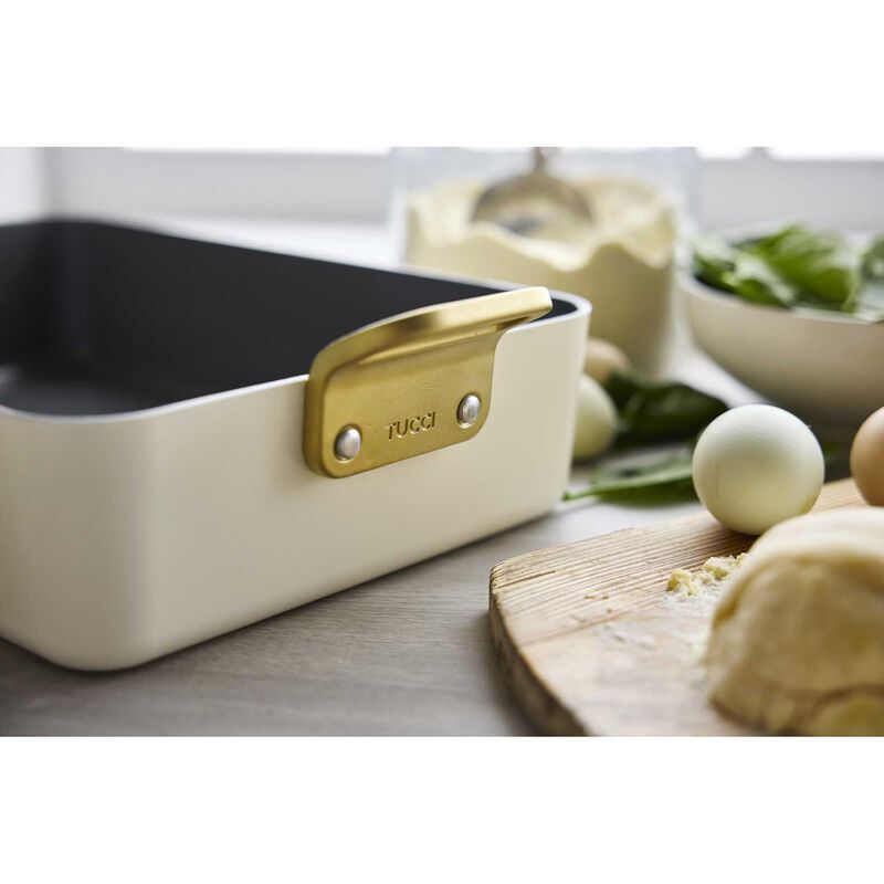 GreenPan Stanley Tucci Lasagna Pan- Cream White image number 2